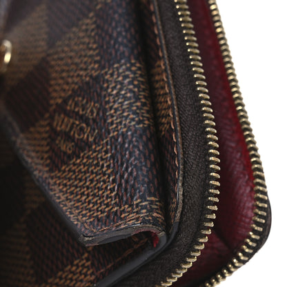 Louis Vuitton Damier Ebene Recto Verso Card Holder Red 8 of 10