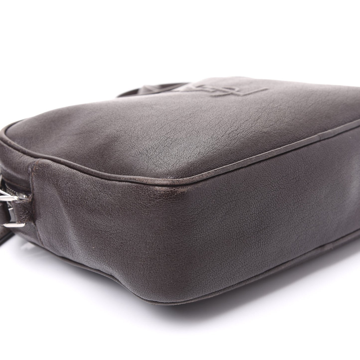 Lambskin Monogram Small Lou Camera Bag Black Tulipe