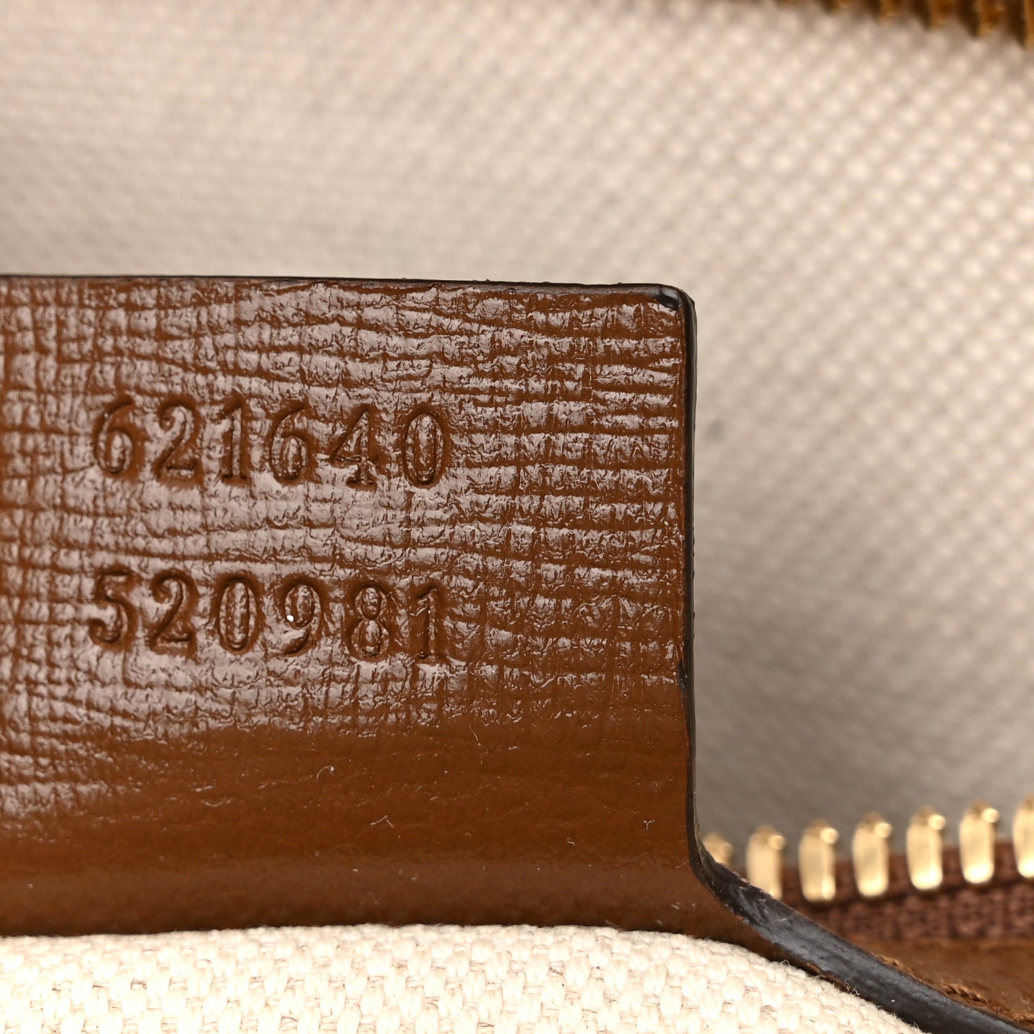 Gucci GG Supreme Monogram Azalea Calfskin Horsebit 1955 Duffle Bag Beige Ebony Brown Sugar 7 of 10