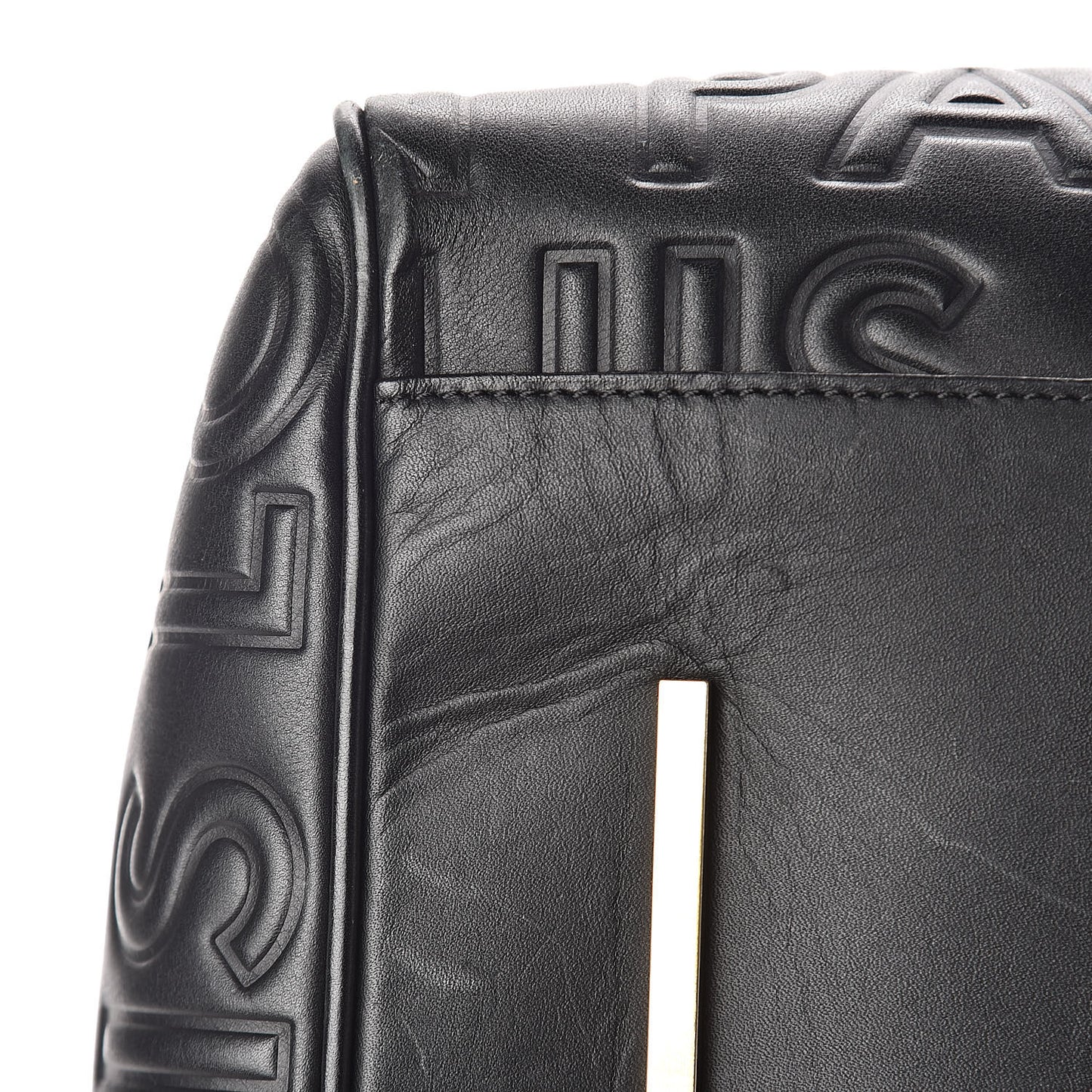 Calfskin Embossed Speedy Cube 30 Black