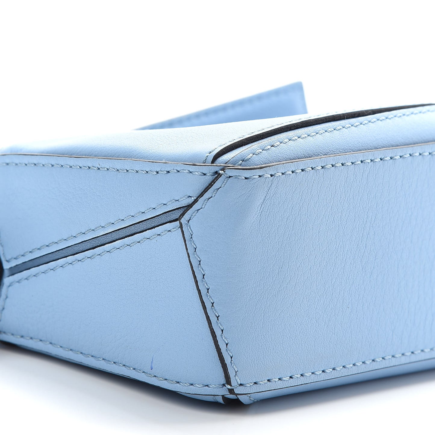 Calfskin Nano Puzzle Bag Blue