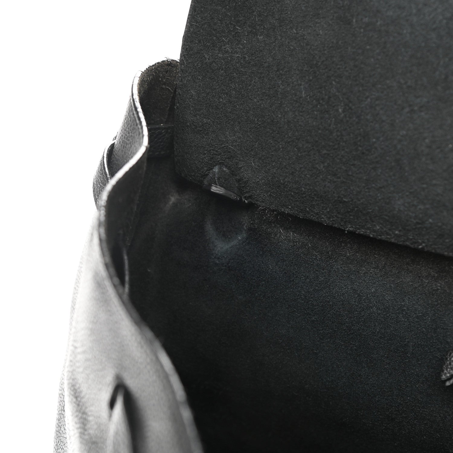 Celine Soft Grained Calfskin Small Belt Cabas Phantom Black 18 of 23