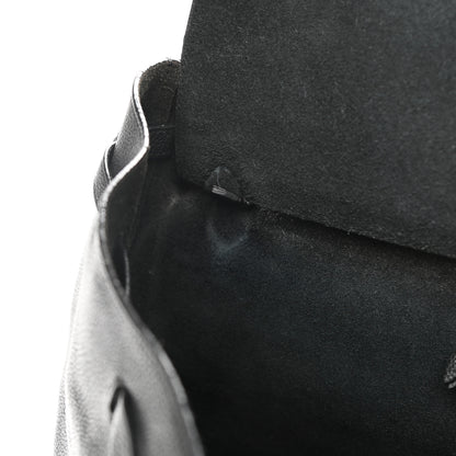 Celine Soft Grained Calfskin Small Belt Cabas Phantom Black 18 of 23