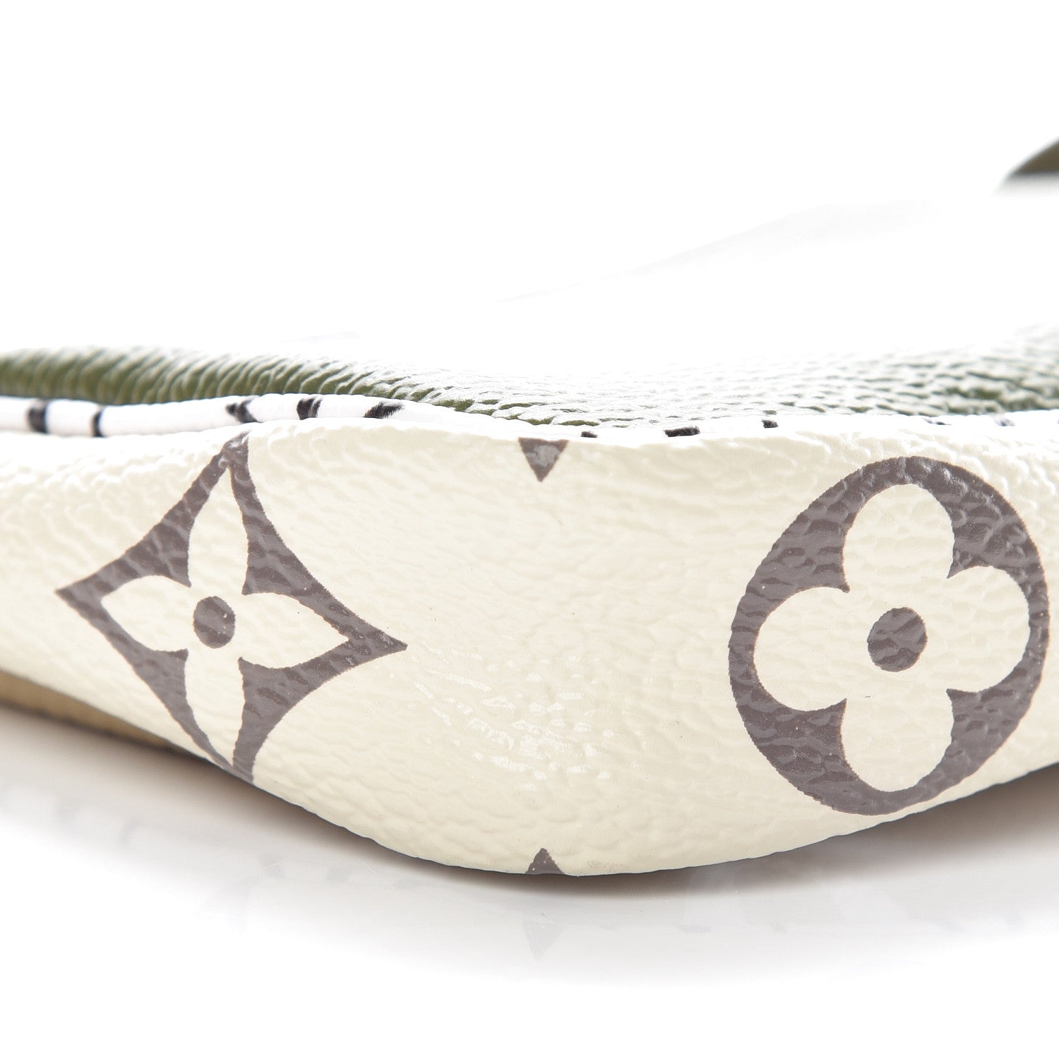 Louis Vuitton Monogram Giant Micro Pochette Accessories Kaki White 5 of 10