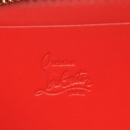 Christian Louboutin Patent Leopard Spiked Panettone Coin Purse 6 of 9