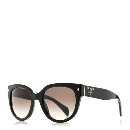 Prada Acetate Sunglasses SPR 17O Black 1 of 8