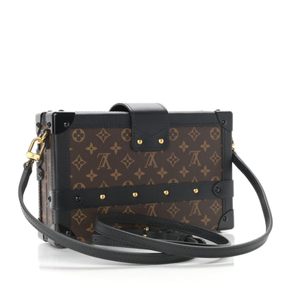 Louis Vuitton Monogram Petite Malle Black 3 of 9