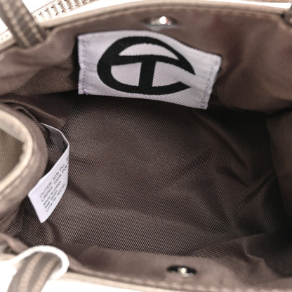 Telfar Metallic Vegan Leather Small Shopping Bag Bronze 5 of 9