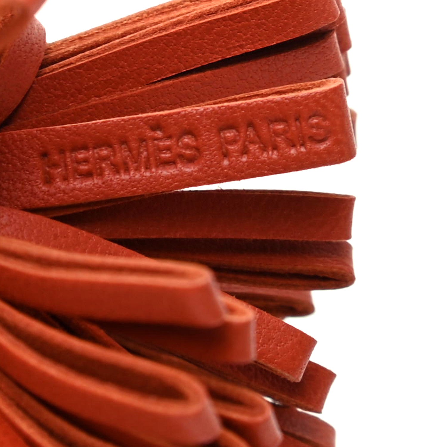 Hermes Lambskin Carmen Uno-Dos Key Holder Jaune D'Or Cronaline 4 of 4