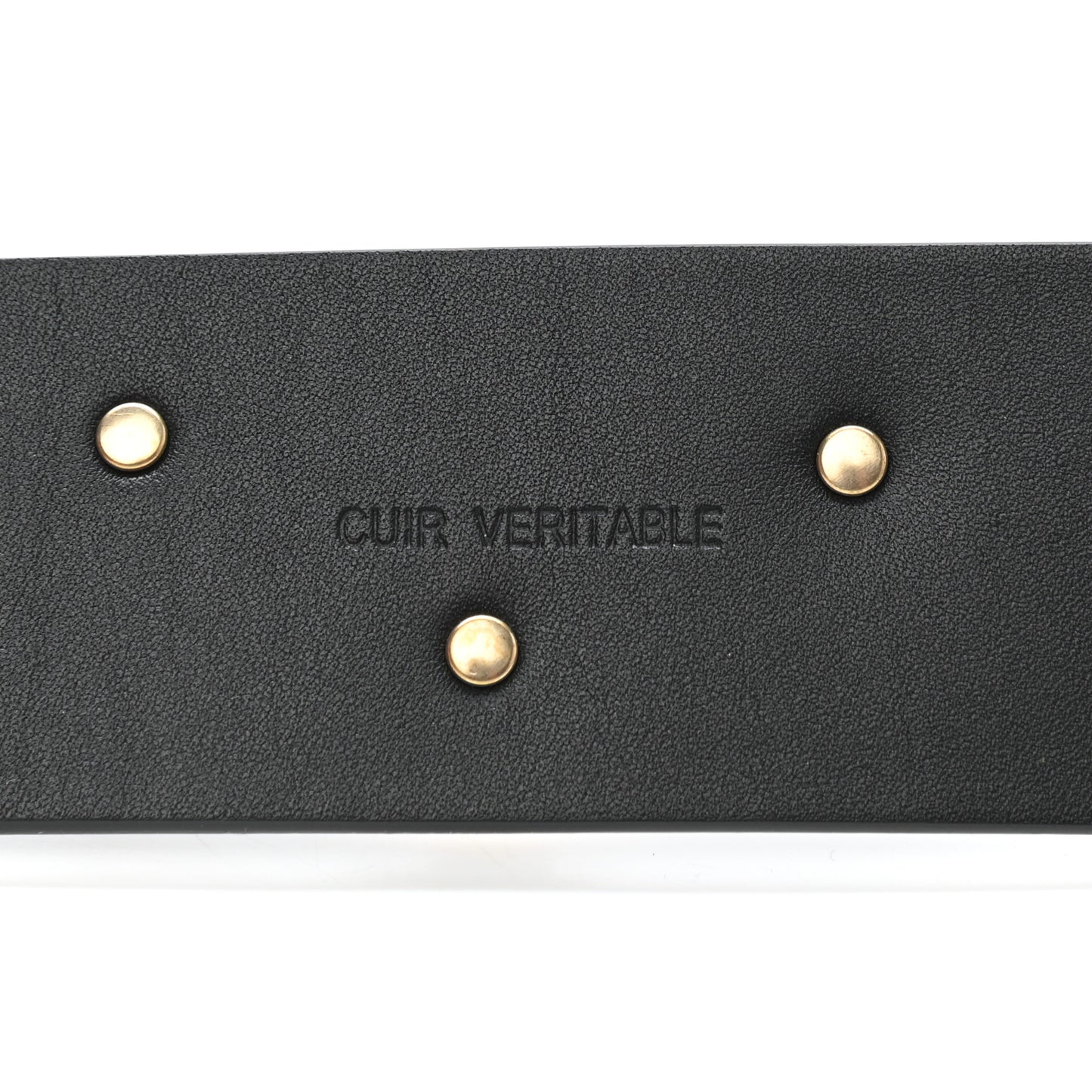 Calfskin CC Medallion Belt 85 34 Black