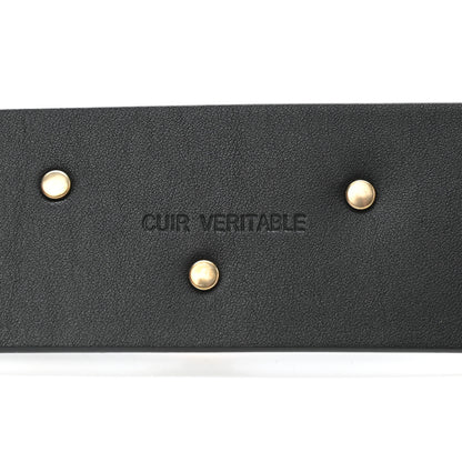 Chanel Calfskin CC Medallion Belt 85 34 Black 5 of 8