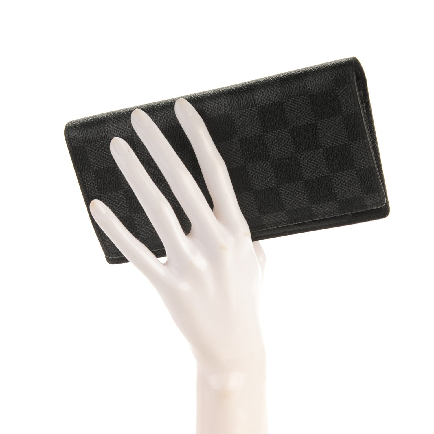 Louis Vuitton Damier Graphite Brazza Wallet 2 of 7