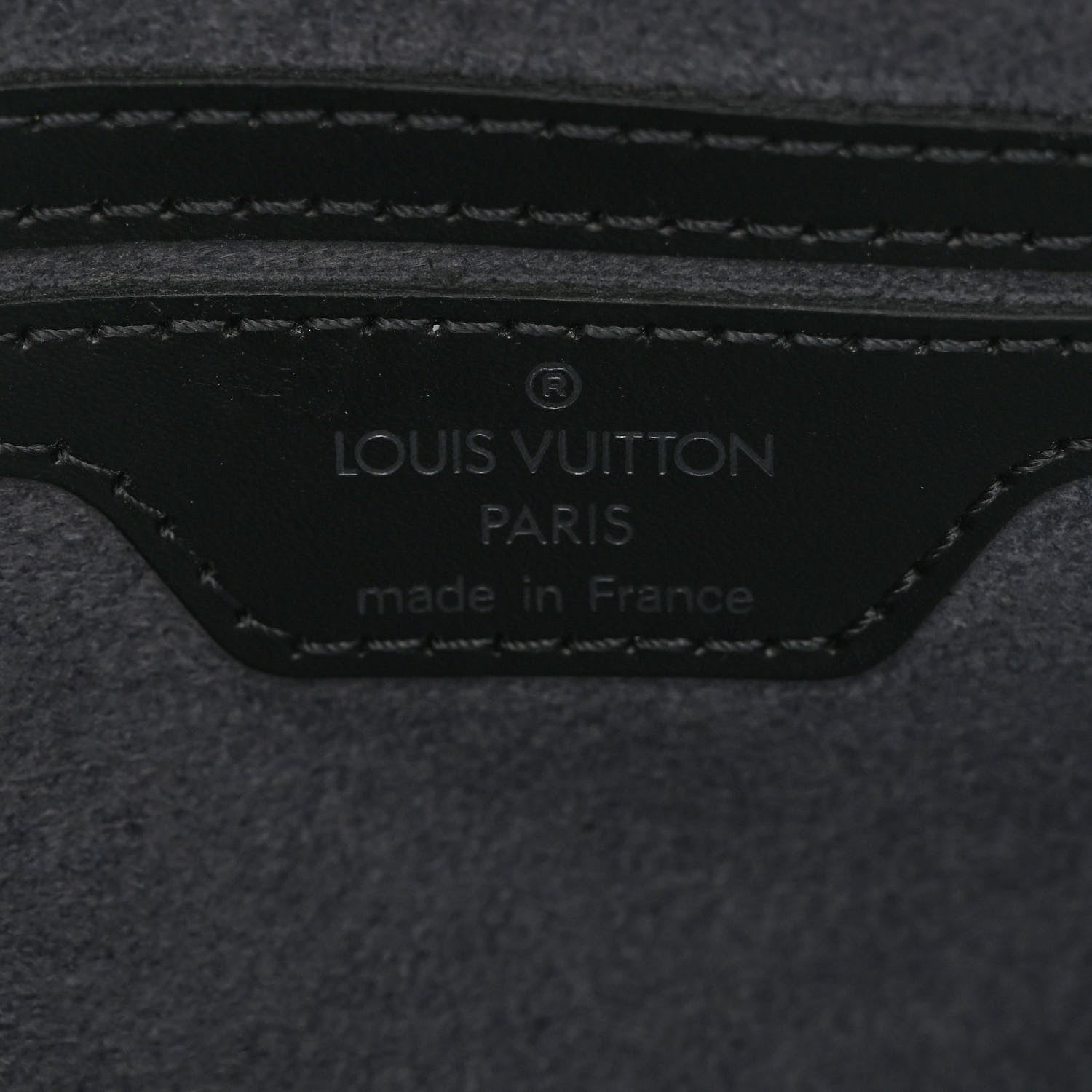 Louis Vuitton Epi Soufflot Black 9 of 12