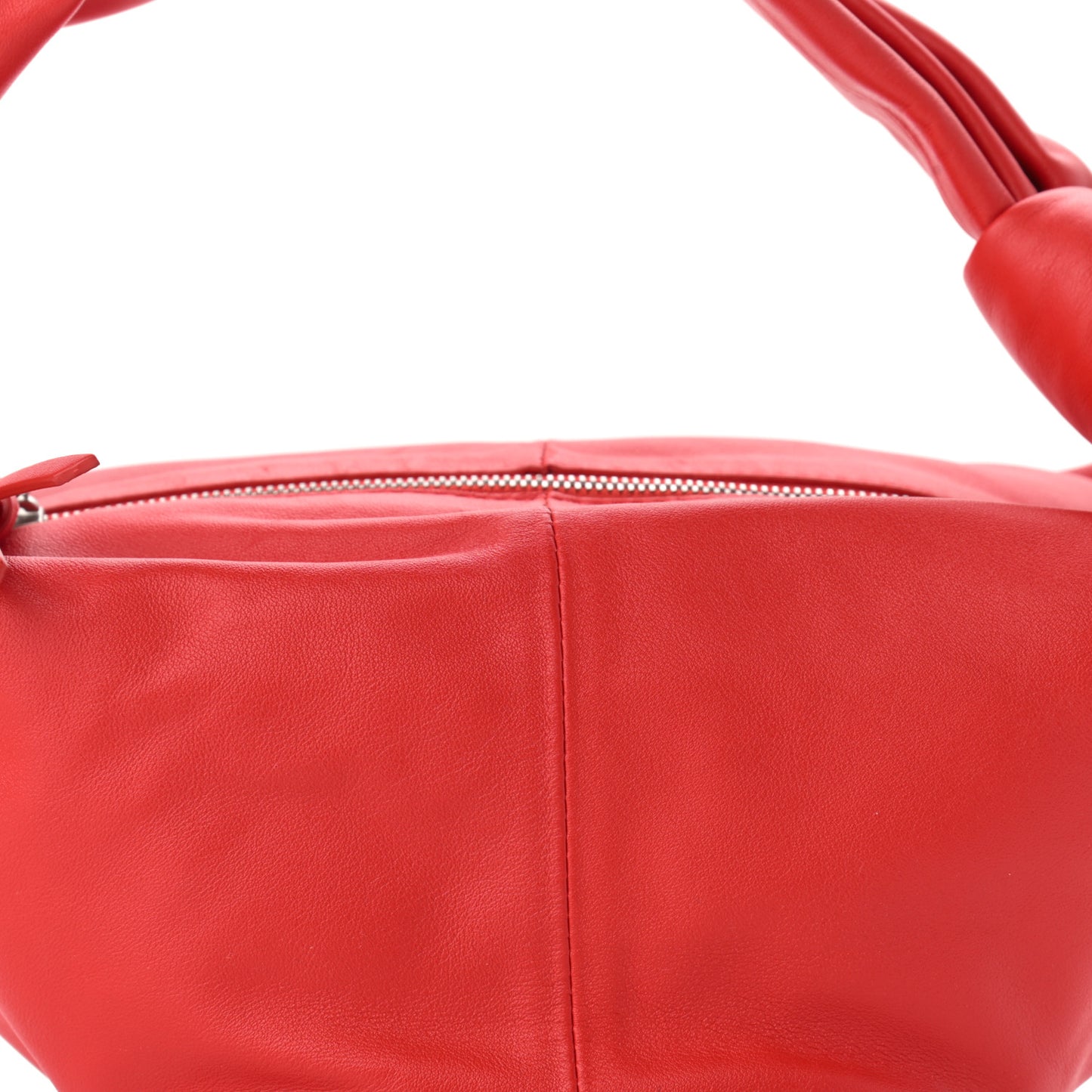 Calfskin Mini Double Knot Bag Red