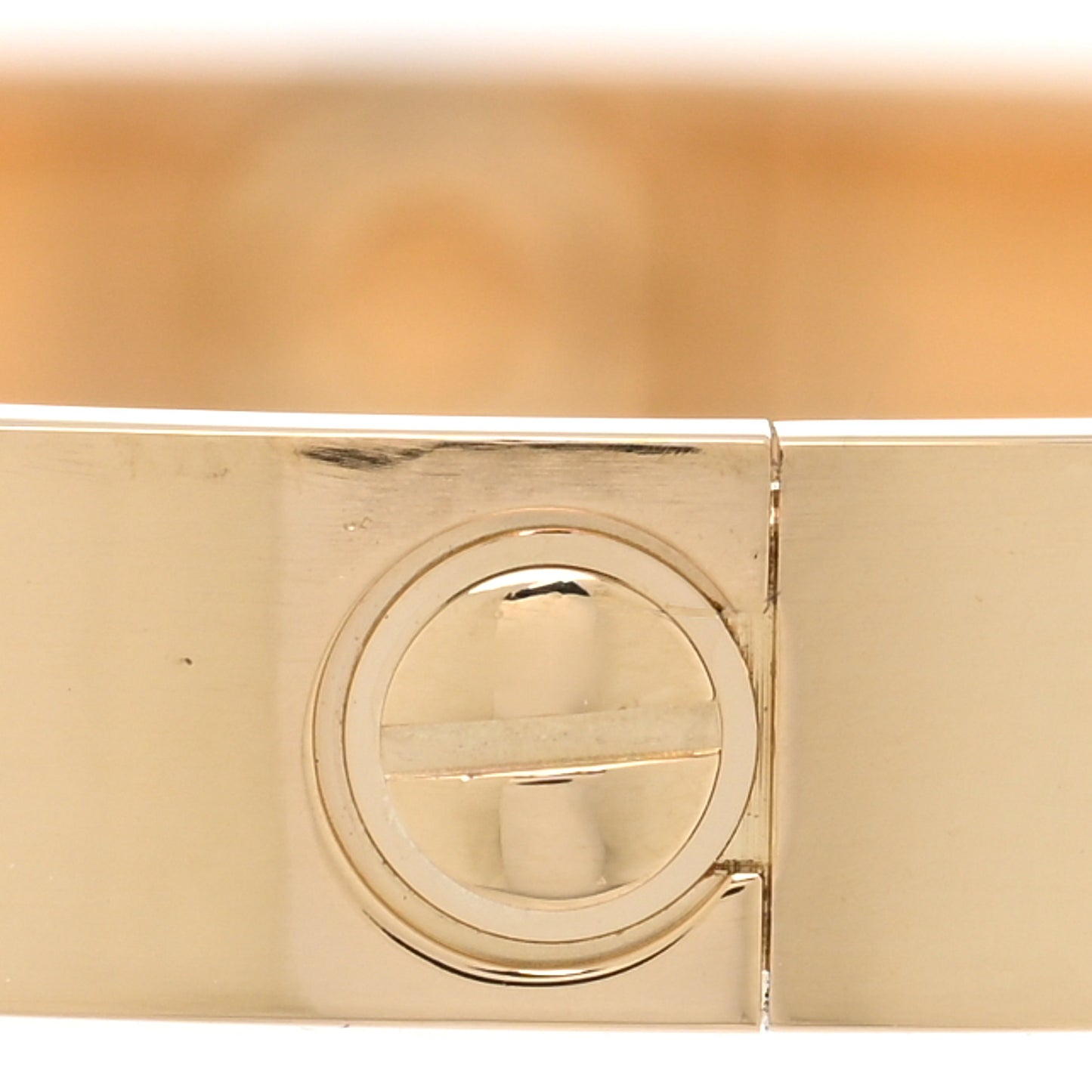 18K Yellow Gold Love Bracelet 16