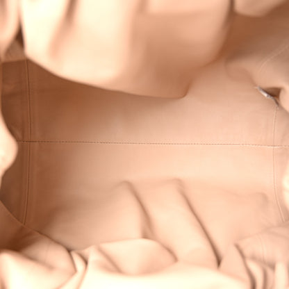 Bottega Veneta Smooth Butter Calf The Pouch Oversized Clutch Nude 5 of 10