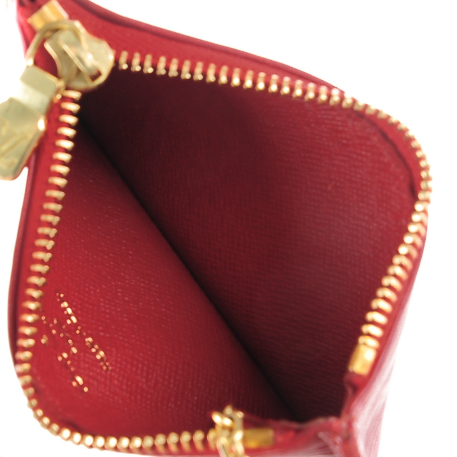 Louis Vuitton Epi Key Pouch Castillan Red 5 of 7