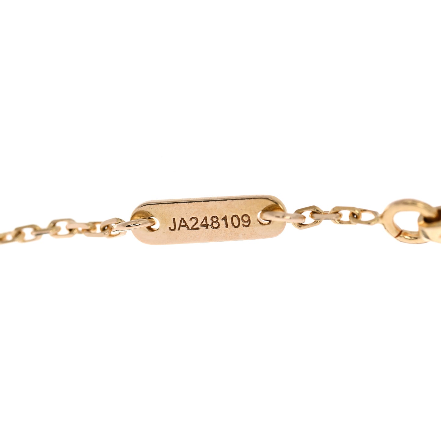 18K Yellow Gold Diamond Mini Frivole Pave Bracelet