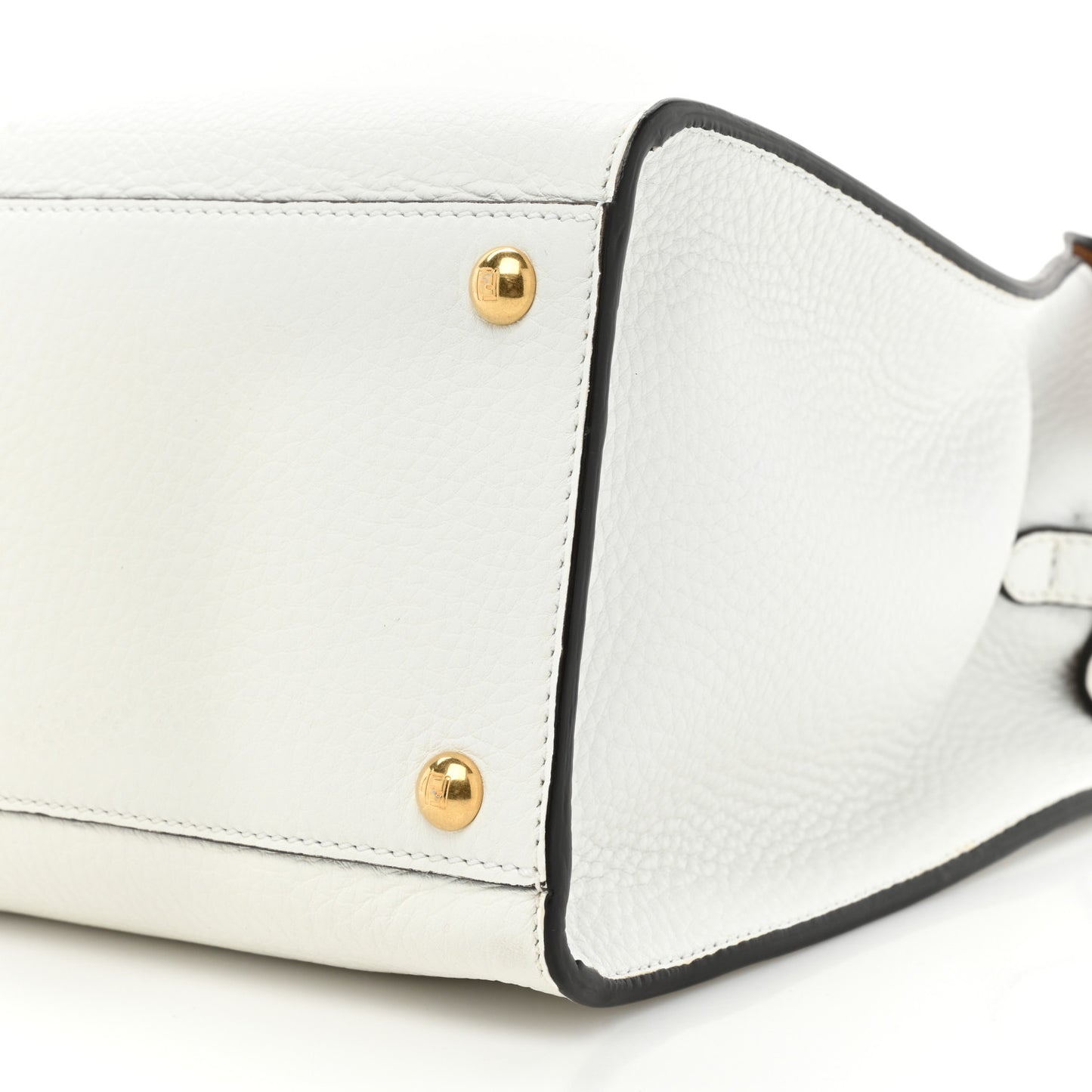 Cuoio Romano Selleria Bi-Color Medium Peekaboo X-Lite White Indaco