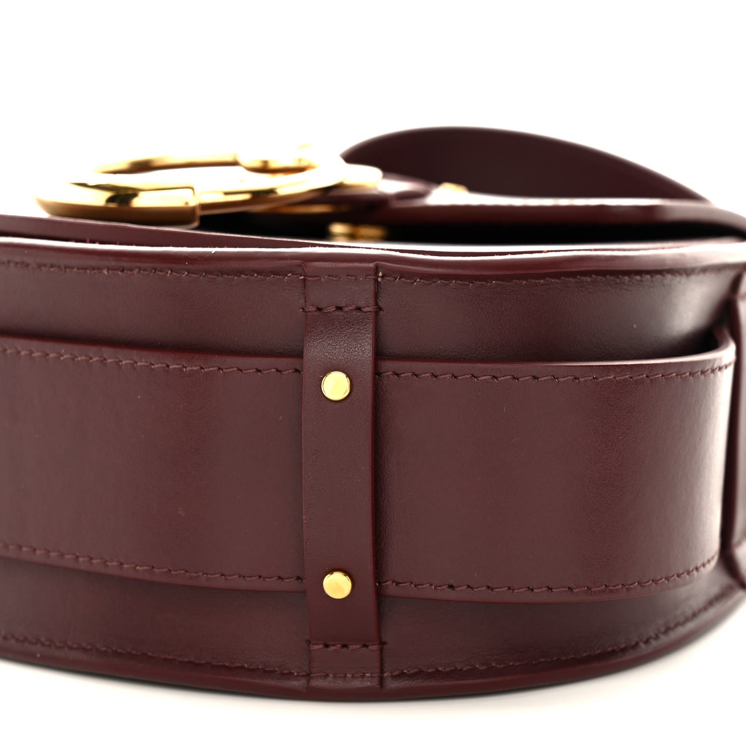 Chloe Calfskin Small Tess Bag Burnt Brown 10 of 10