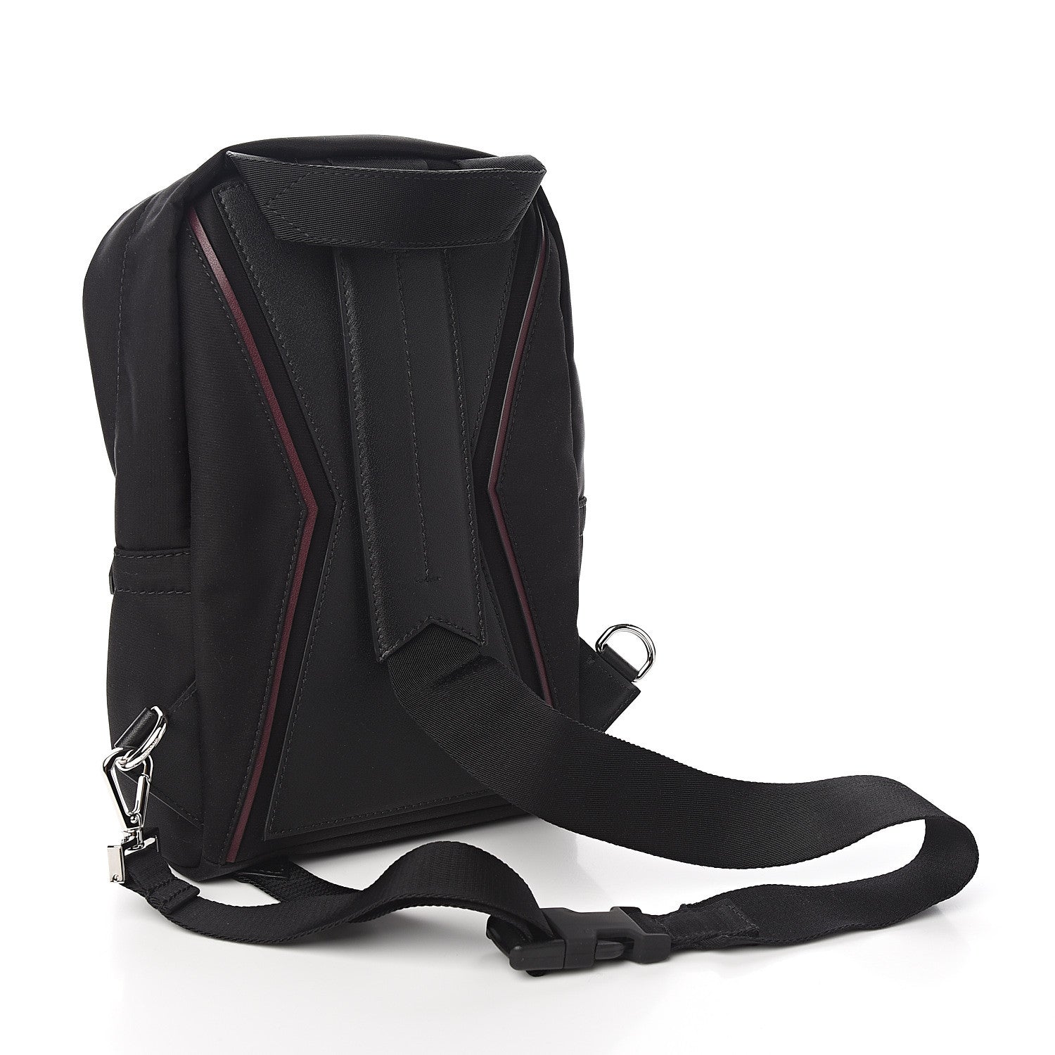 Givenchy Nylon Small Downtown Sling Bag Black 2 of 9
