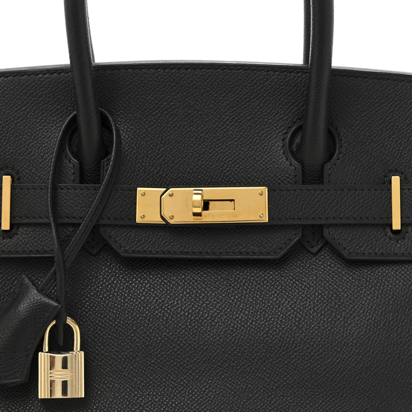 Epsom Birkin 30 Black