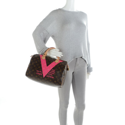 Louis Vuitton Monogram Speedy 30 V Grenade 2 of 7