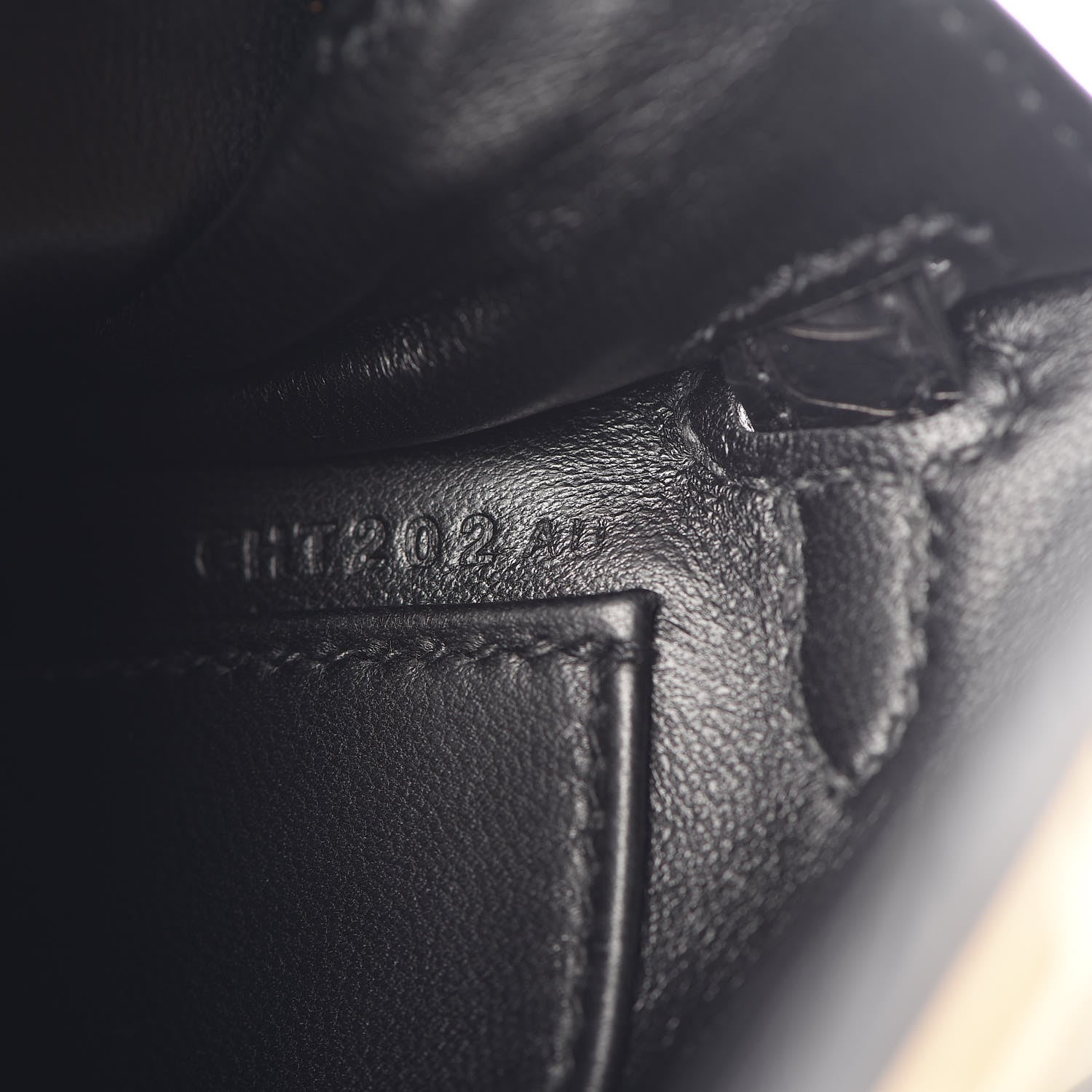 Hermes Matte Alligator Mini Kelly Sellier 20 Black 31 of 33