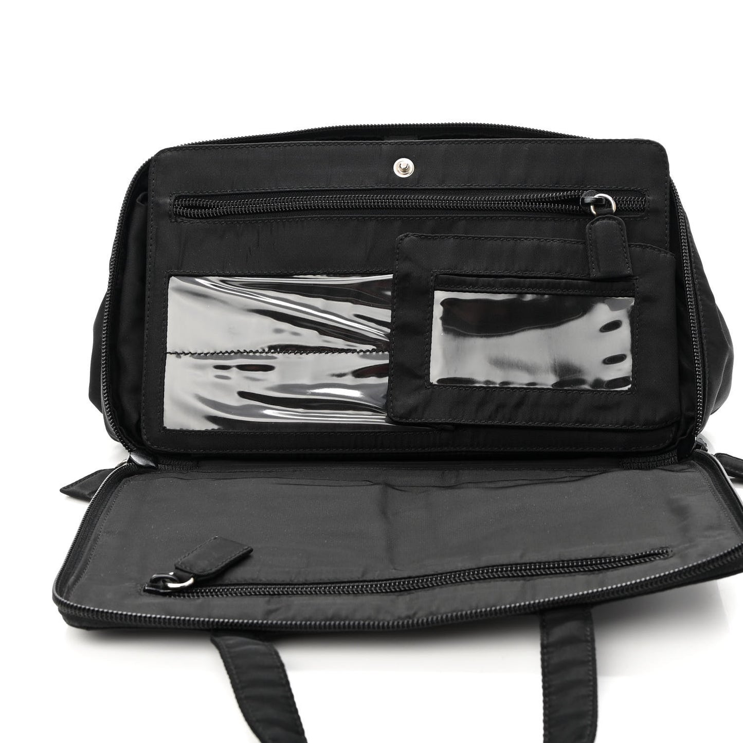 Tessuto Nylon Briefcase Black