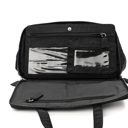 Prada Tessuto Nylon Briefcase Black 6 of 12