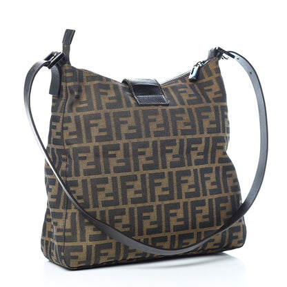 Fendi Zucca Shoulder Bag Tobacco 3 of 10