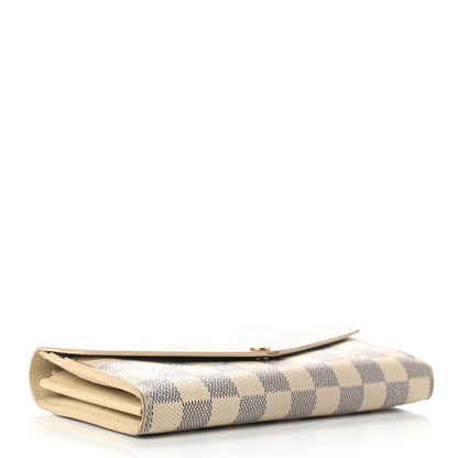 Louis Vuitton Damier Azur Sarah Wallet NM 4 of 7
