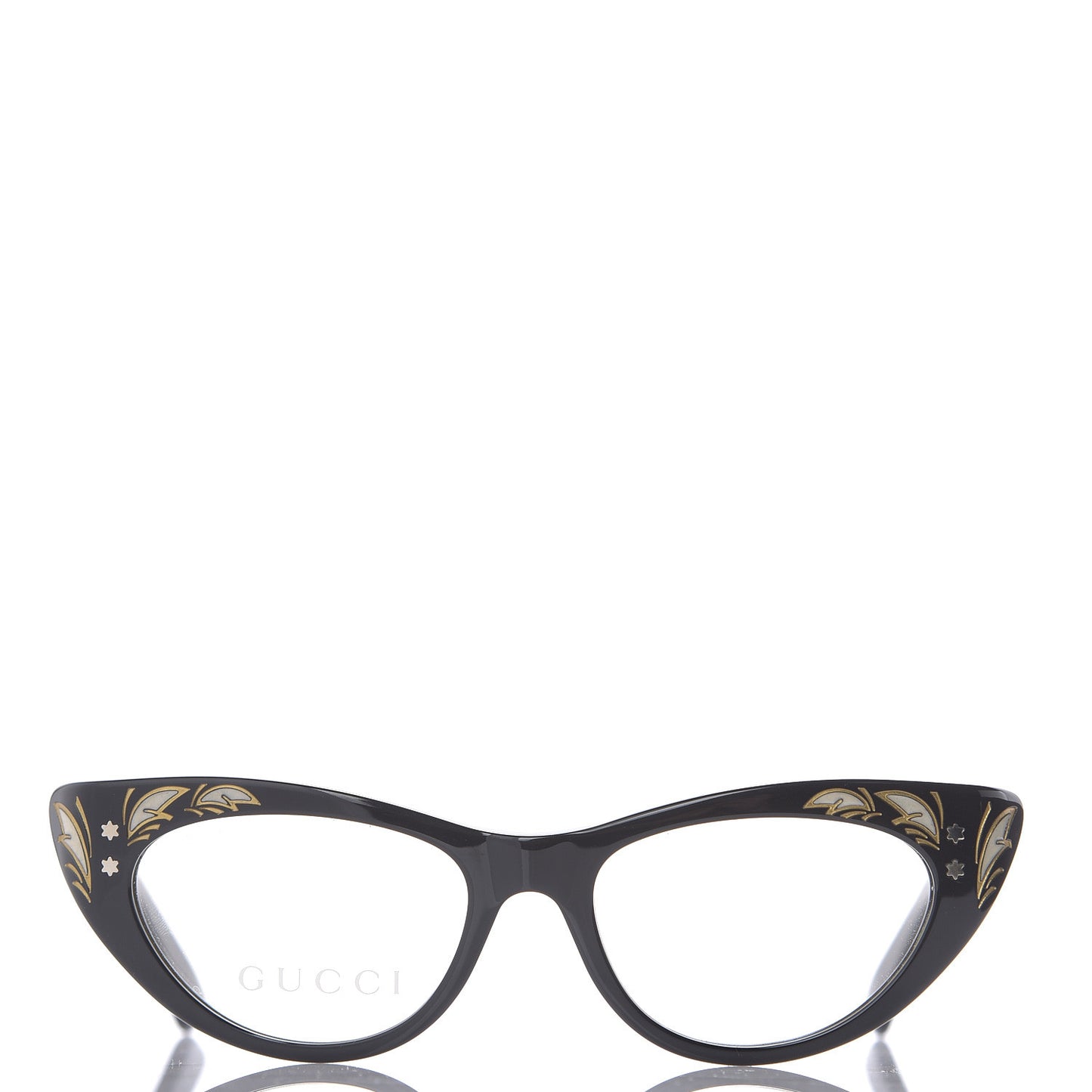 Acetate Cat Eye Optical Gasses GG3807/S Black