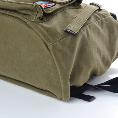 Saint Laurent Canvas Multi Patch Backpack Gabardine 8 of 8