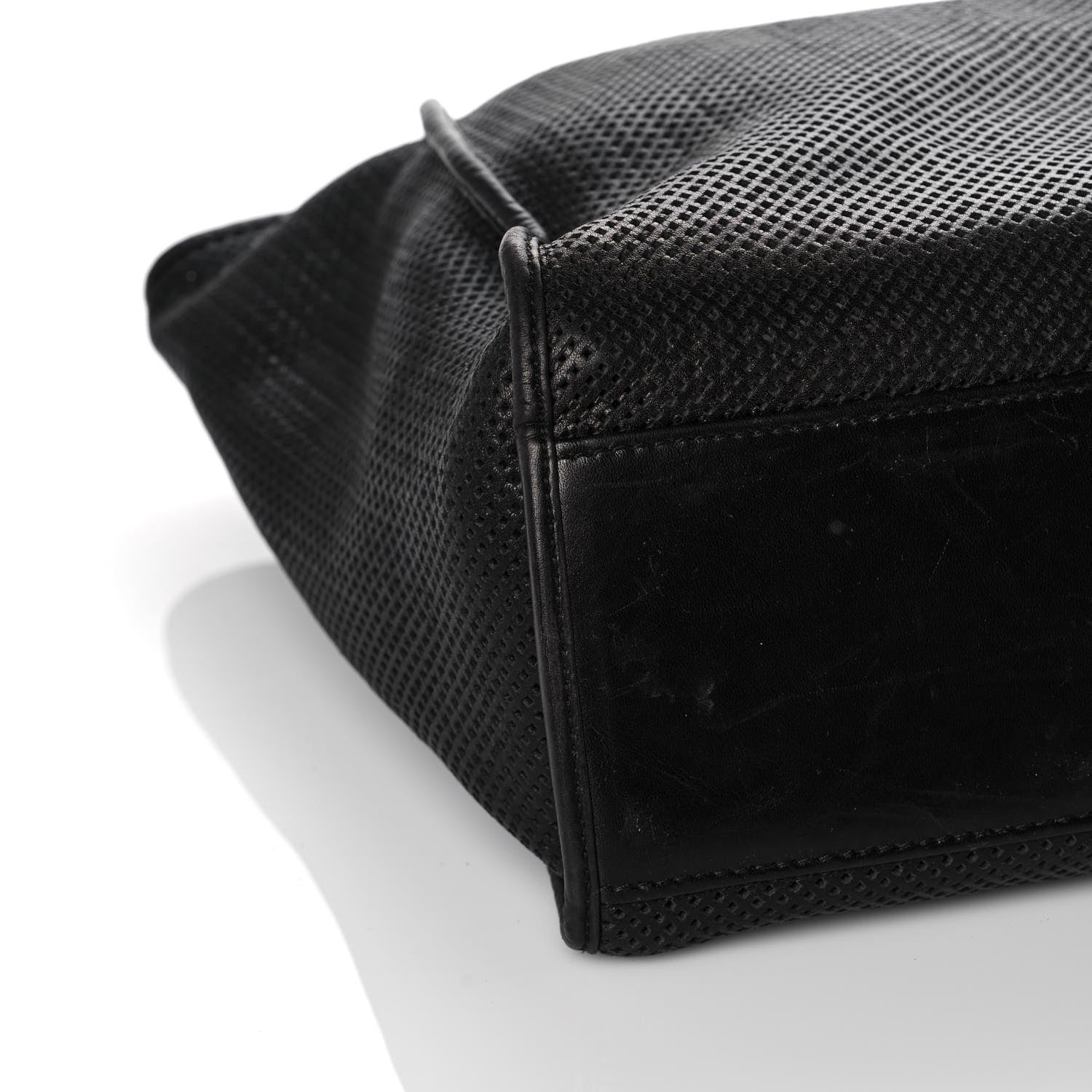 Gucci Perforated Calfskin Jackie O Hobo Black 8 of 14
