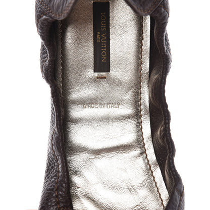 Louis Vuitton Damier Ebene Lovely Ballet Flats 39 9 of 16