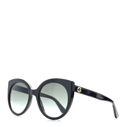 Gucci Acetate Cat Eye Sunglasses GG0325S Black 1 of 7
