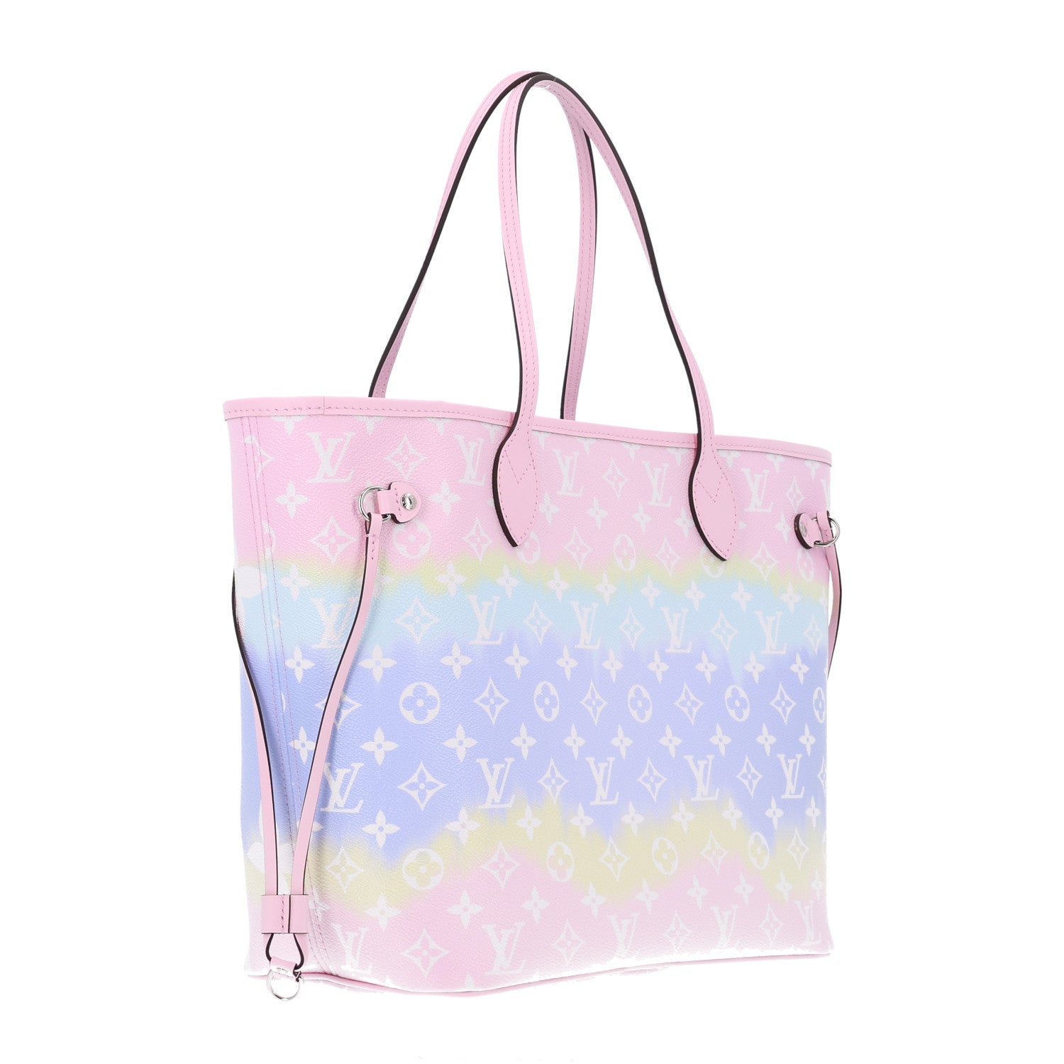 Louis Vuitton Monogram Escale Neverfull MM Pastel 3 of 9