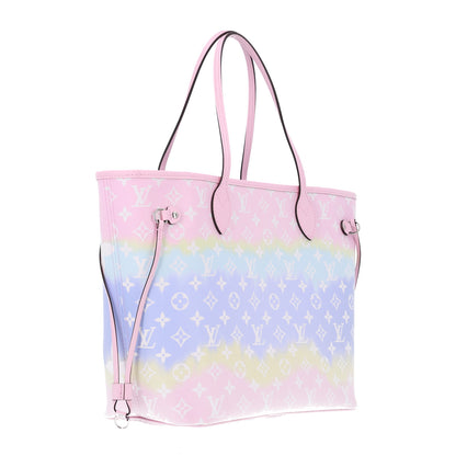 Louis Vuitton Monogram Escale Neverfull MM Pastel 3 of 9
