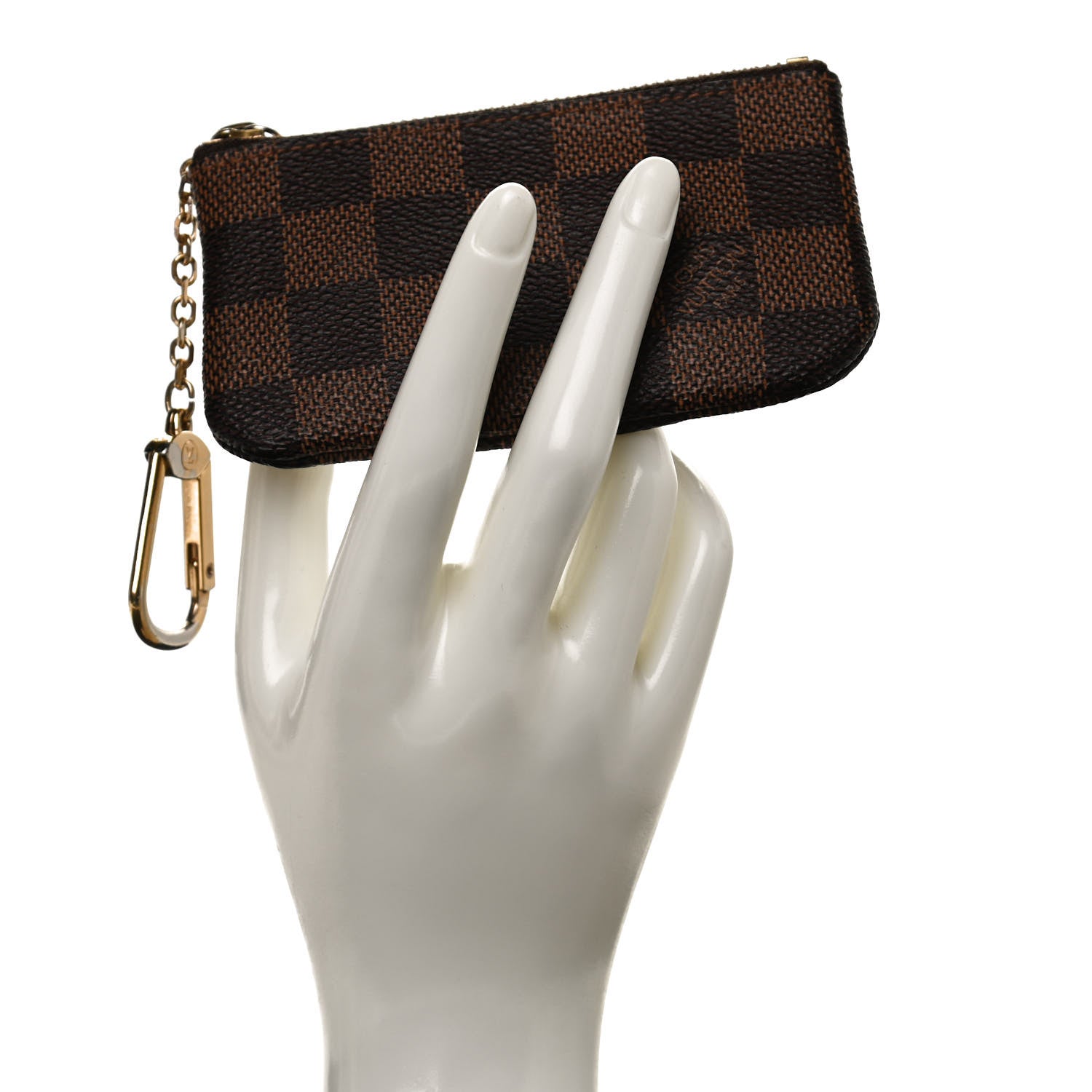 Louis Vuitton Damier Ebene Key Pouch 2 of 8