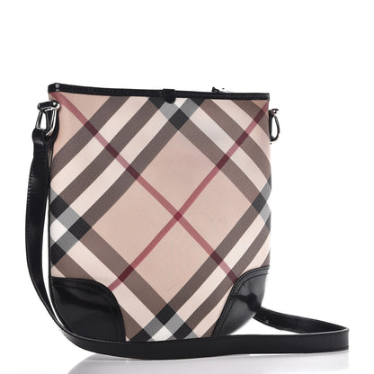 Burberry Supernova Check Small Dryden Crossbody Bag Black 3 of 14