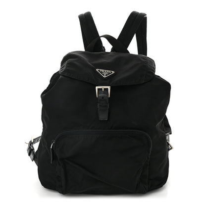Prada Tessuto Nylon Vela Cinch Backpack Black 1 of 9