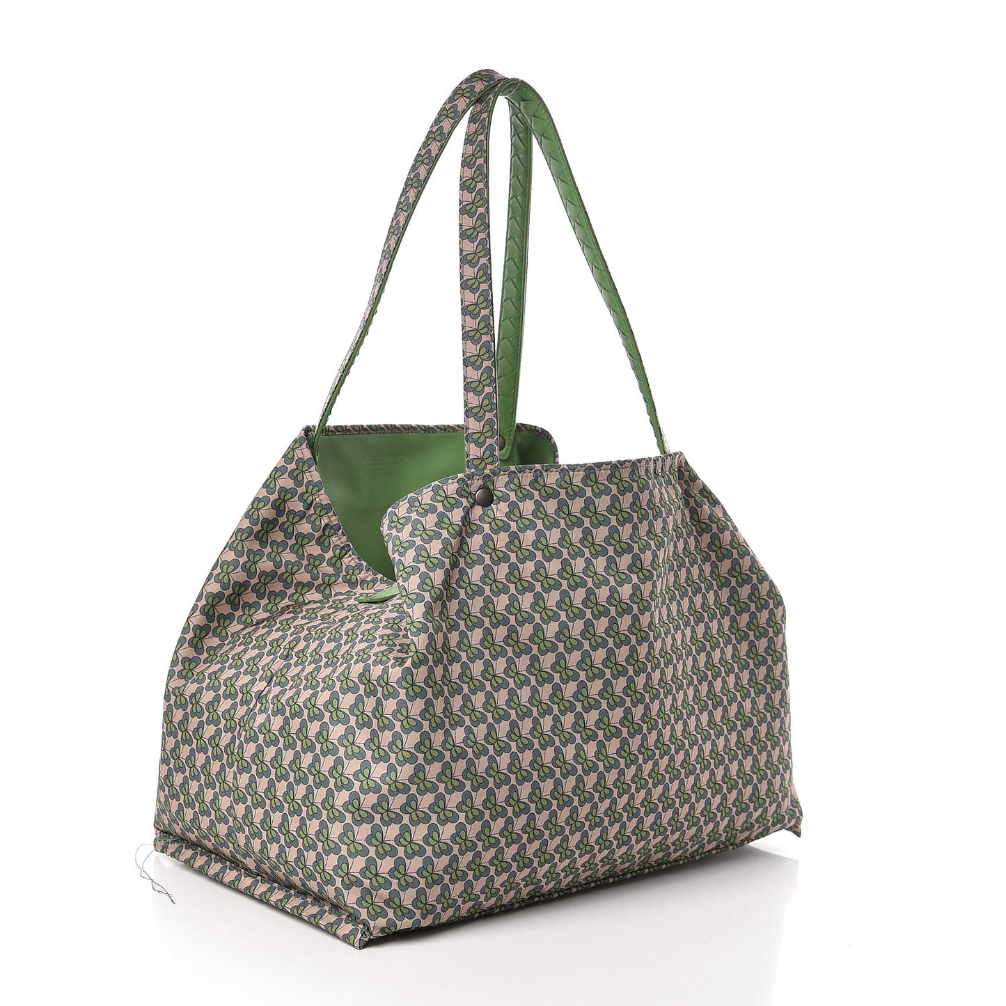 Nappa Printed Nylon Medium Reversible Tote