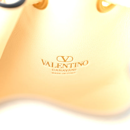 Valentino Garavani Nappa Mini VLogo Signature Bucket Bag Light Ivory 6 of 9