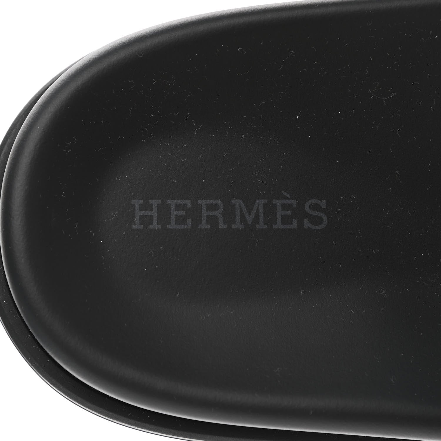 Hermes Nappa Extra Sandals 41 Black 7 of 9