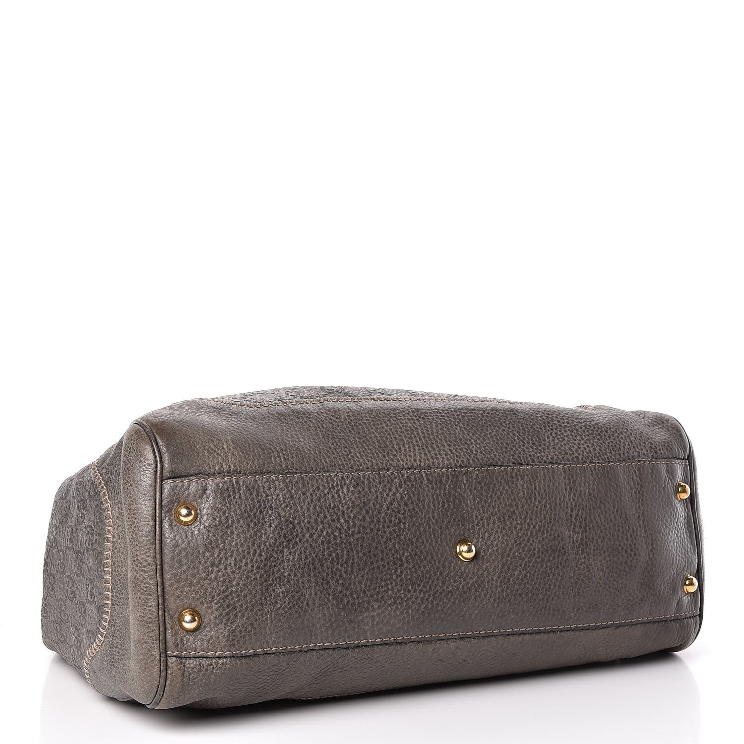 Gucci Guccissima Large New Pelham Shoulder Bag Grey 4 of 20