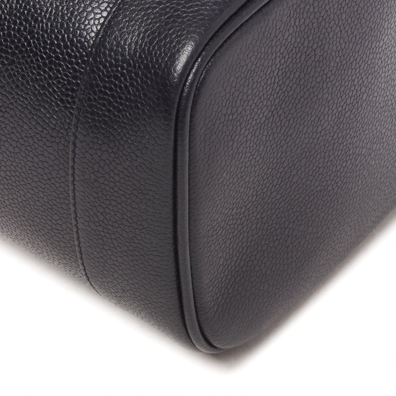Chanel Caviar Vanity Cosmetic Case Black 5 of 9