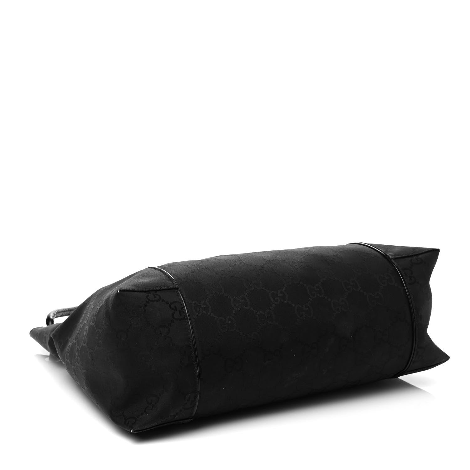 Gucci Nylon Monogram Medium Hobo Black 3 of 4