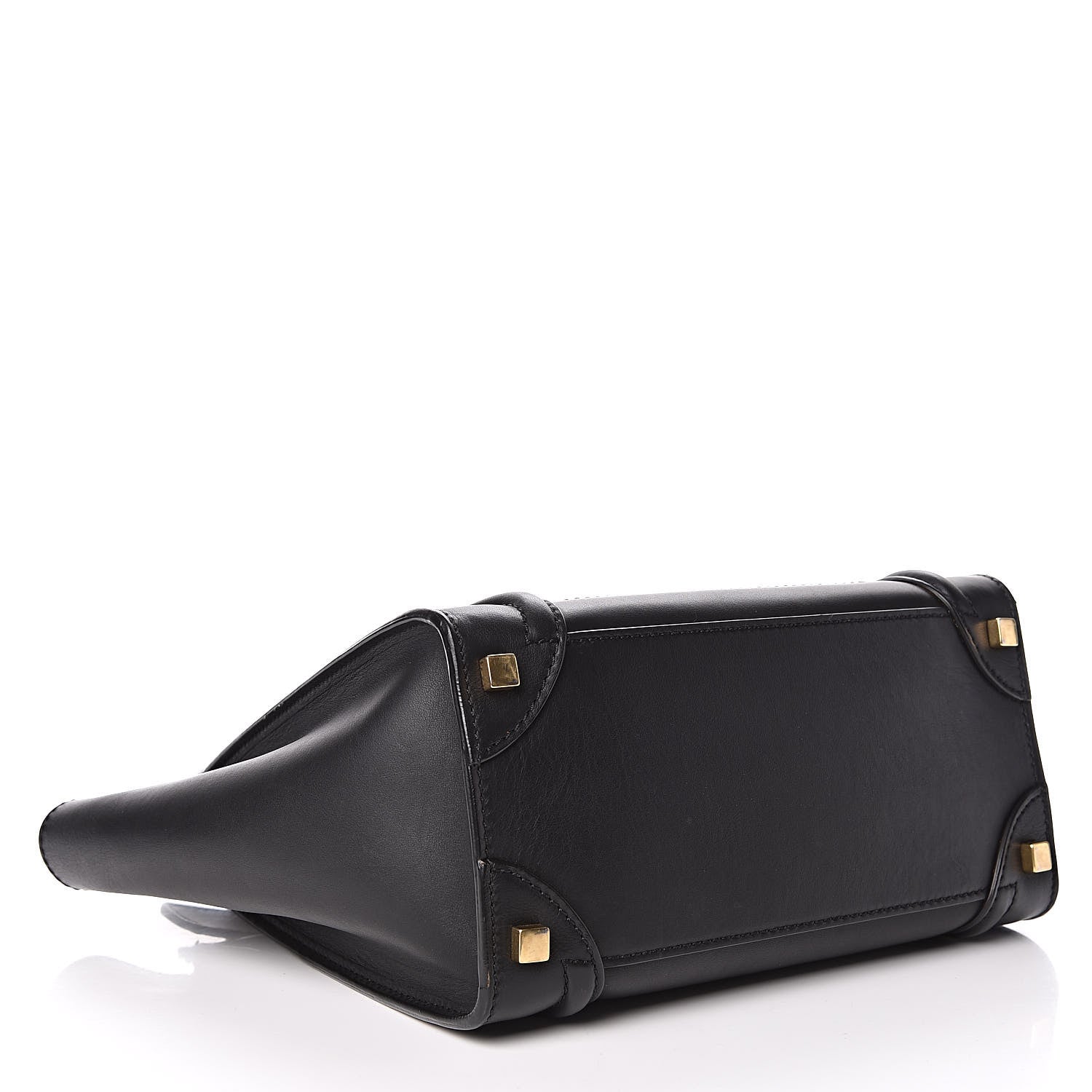 Celine Smooth Calfskin Micro Luggage Black 4 of 12