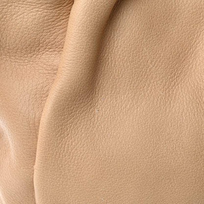 Prada Cervo Pleats Tote Beige 15 of 20